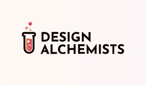 Minimalist logo design for Alchemist tech startup